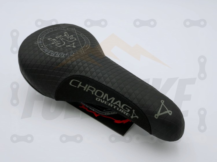 Siodło Chromag Overture,kolor piaskowy widok po skosie