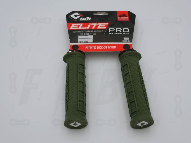 DSC04011.JPGGripy Odi Elite Pro V2.1 w kolorze Zielonym widok od przodu