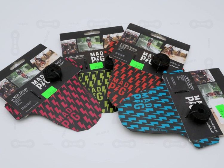 Błotnik MAD PIG Timmy w kolorze Błękitnym, Różowym, Żółtym, Czerwonym