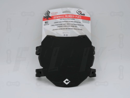 Mocowanie numerka startowego Odi Number Plate Downhill widok od przodu
