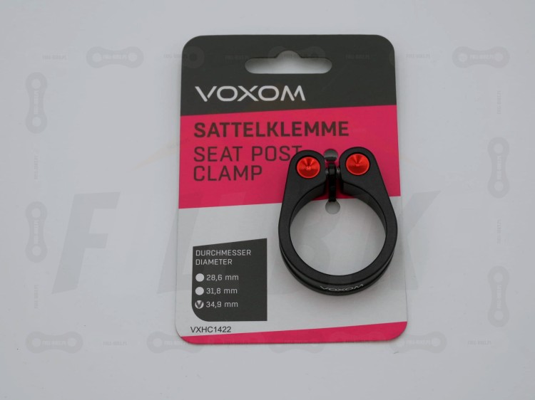 Obejma Sztycy Voxom SAK3 w rozmiarze 34,9mm w opakowaniu