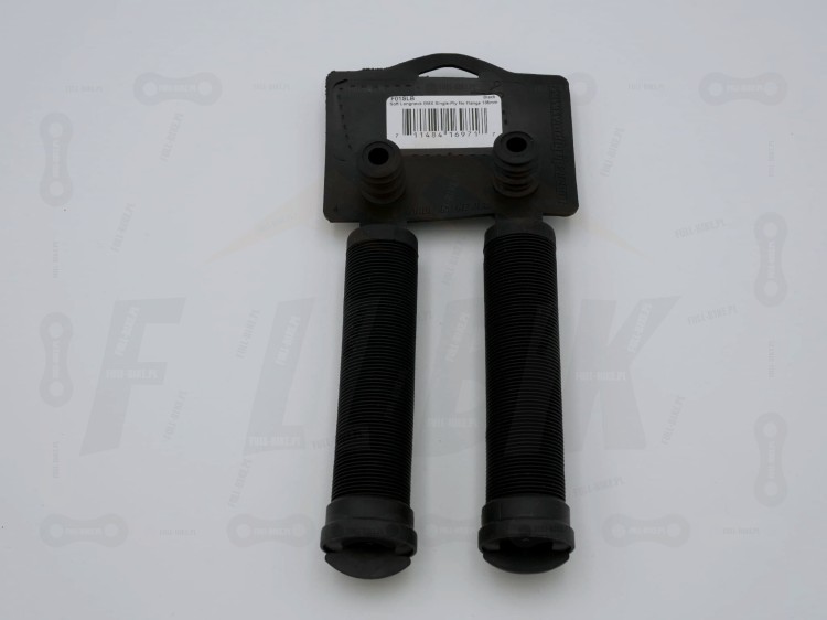 Gripy ODI Soft Longneck SL w kolorze czarnym zdjęcie z metką od tyłu