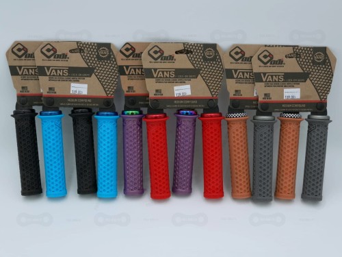 Gripy Odi VANS V2.1 w kolorze czarnym, brązowym, szarym, fioletowym, niebieskim, czerwonym widok z boku