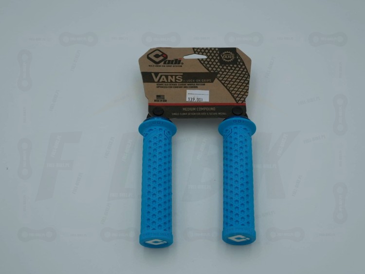 Gripy Odi VANS V2.1 w kolorze niebieskim widok od przodu