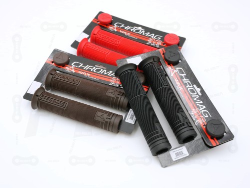 Gripy Chromag Wax. Kolor czarny, brązowy, czerwony
