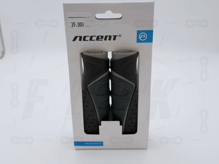 Gripy Accent Comfort 3D kolor czarny  zbliżenie na opakowanie