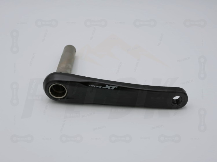 Mechanizm Korbowy Shimano DEORE XT FC-M8100-1 zbliżenie na prawą korbę