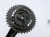 Mechanizm Korbowy Shimano Cues FC-U4000-2B zbliżenie na zębatkę od strony wewnętrznej