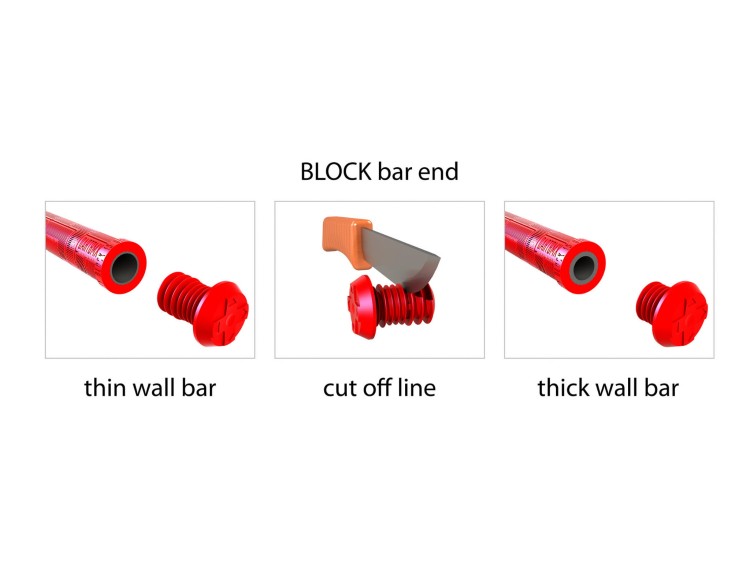 Gripy Dartmoor Block instrukcja montażu bar enda