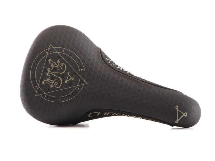 Siodło Chromag Overture,kolor piaskowy widok z góry