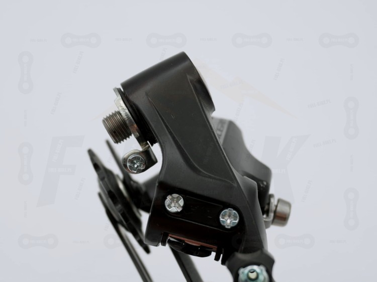 Przerzutka Shimano ACERA RD-M3020-8 7/8S zbliżenie na śruby regulacyjne