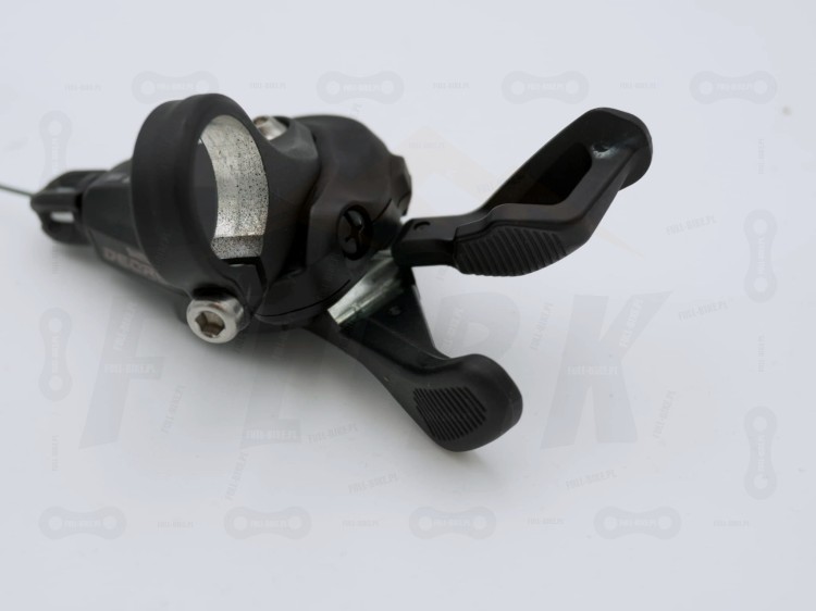 Manetka Shimano Deore SL-M6100 12S zbliżenie na przyciski