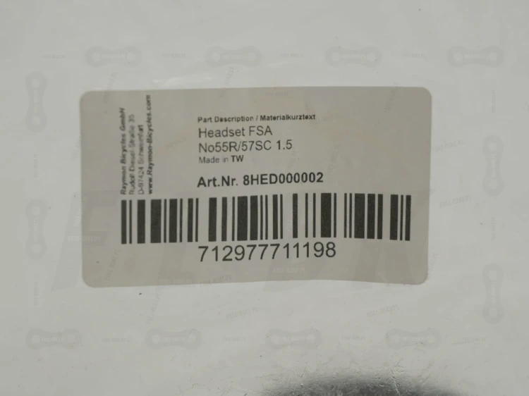 Stery Pół-Zintegrowane 55R/57SC FSA opakowanie