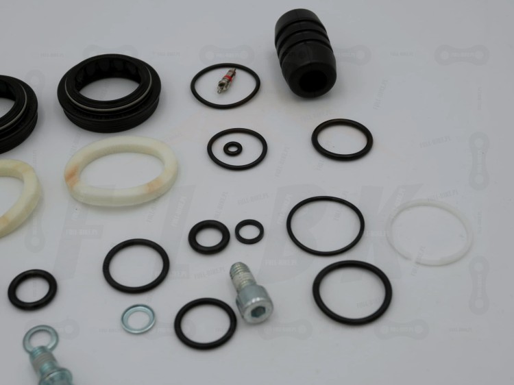 Zestaw Serwisowy Rock Shox Recon, XC32 zbliżenie na elementy zestawu