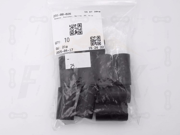 Isolator / IFP Plastik fox grip. Element zamienny do tłumika fox grip oraz grip2. w opakowaniu