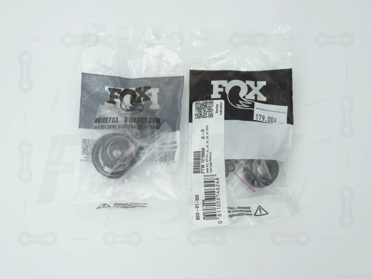 Uszczelki do serwisu tłumika Fox Grip