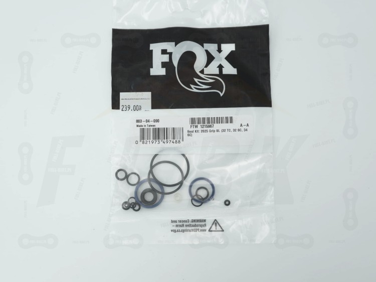Uszczelki do serwisu tłumika Fox Grip SL