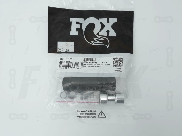 Zestawy do serwisu tłumika Fox Fit4, wersja 803-01-431