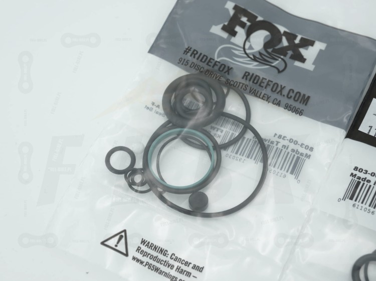 Uszczelki do tłumika w damperze fox RP23
