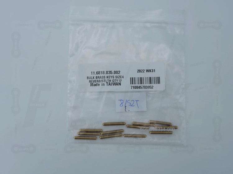 Brass Key / Zamki Rock Shox Reverb. rozmiar 4