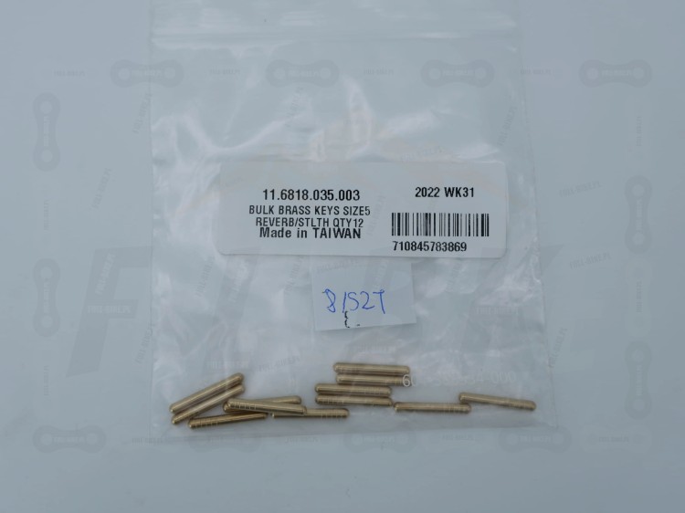 Brass Key / Zamki Rock Shox Reverb. rozmiar 5
