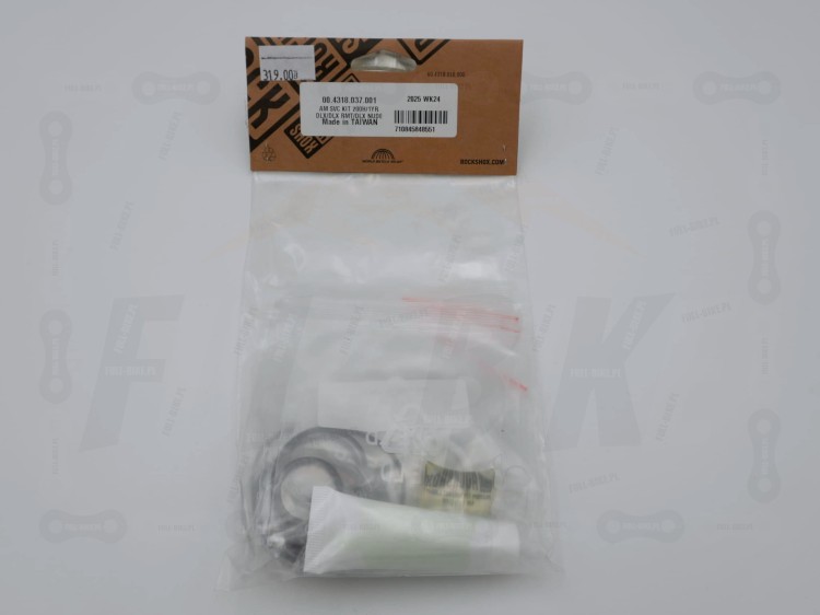Uszczelki do dampera powietrzengo Rock Shox Deluxe B1, B2 oraz  Deluxe Re:Aktiv A1, B1 w opakowaniu