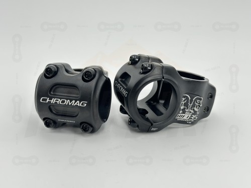 Mostki Chromag HiFI BSX w kolorze czarnym. rozmiar 31.8 oraz 35mm.