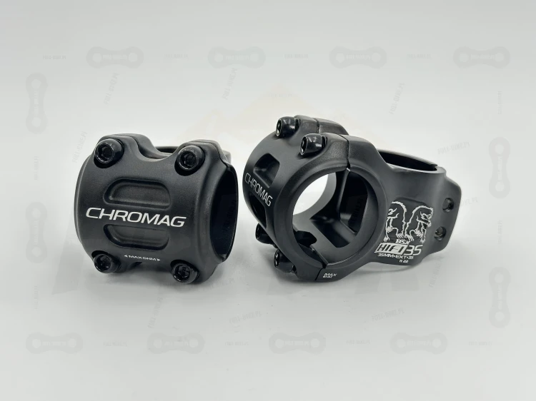 Mostki Chromag HiFI BSX w kolorze czarnym. rozmiar 31.8 oraz 35mm.