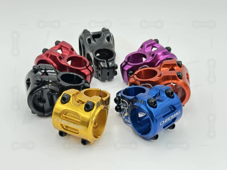 Mostek Chromag HiFI 35 o długości 35 oraz 50mm w kolorze czarnym, czerwonym, niebieskim, pomarańczowym, złotym, fioletowym,