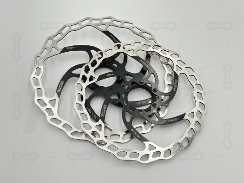 Tarcze hamulcowe Galfer 1.8mm z mocowaniem center lock. Rozmiar 203 mm oraz 180mm
