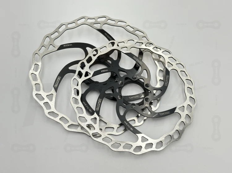 Tarcze hamulcowe Galfer 1.8mm z mocowaniem center lock. Rozmiar 203 mm oraz 180mm