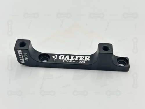 Adapter zaicsku hamulcowego galfer SB003 +63mm. Zbliżenie na oznaczenie producnta