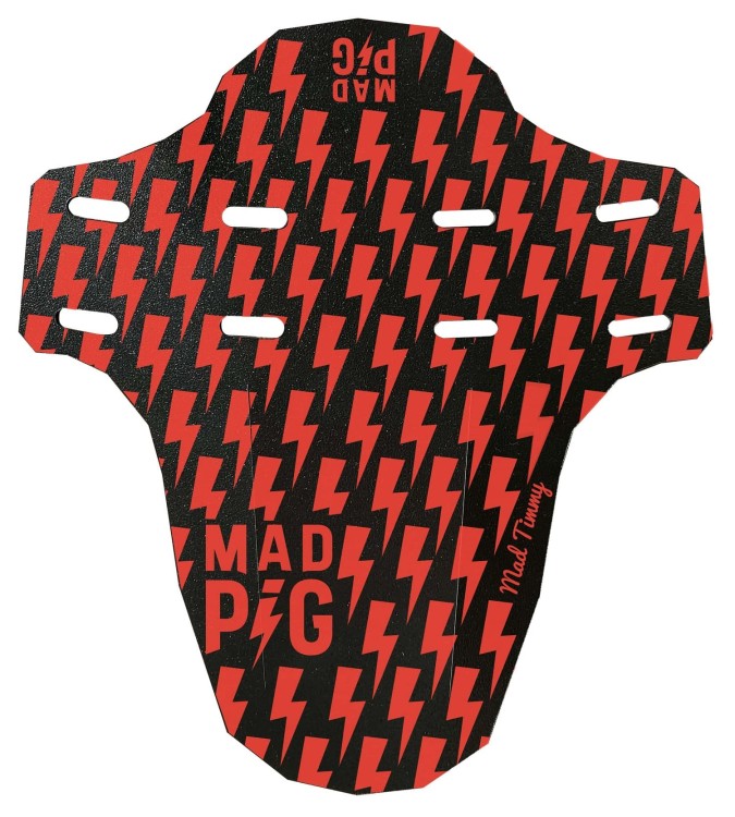 Błotnik MAD PIG Timmy w kolorze Czerwonym Widok od góry