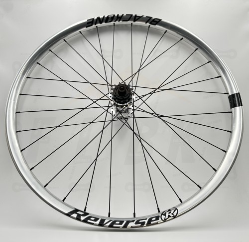 Koło Tylne Reverse Black One 27,5" 148x12 Single speed srebrne z srebrną piastą dartmoor reel expert boost single speed.