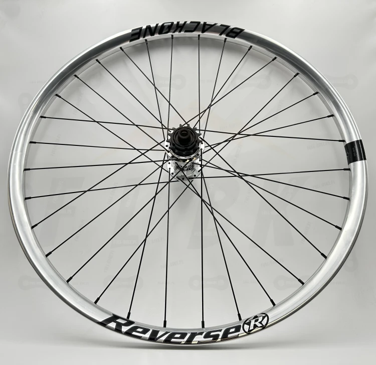 Koło Tylne Reverse Black One 27,5" 148x12 Single speed srebrne z srebrną piastą dartmoor reel expert boost single speed.