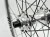 Koło Tylne Reverse Black One 27,5" 148x12 Single speed srebrne z srebrną piastą dartmoor reel expert boost single speed. Zbliżenie na srebrną piastę z czarnym napisem dartmoor