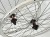 Srebrne Koła Dt Swiss zaplecione na obręczy FR571 29" oraz piastach dt swiss 240 DEG  110x20 157x12 z bębenkiem XD 110x20 z mocowaniem IS6 pod 6 śrub.