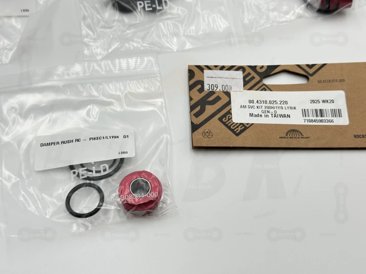 Zestaw Serwisowy Rock Shox Lyrik D1/D2 2023+ w opakowaniu