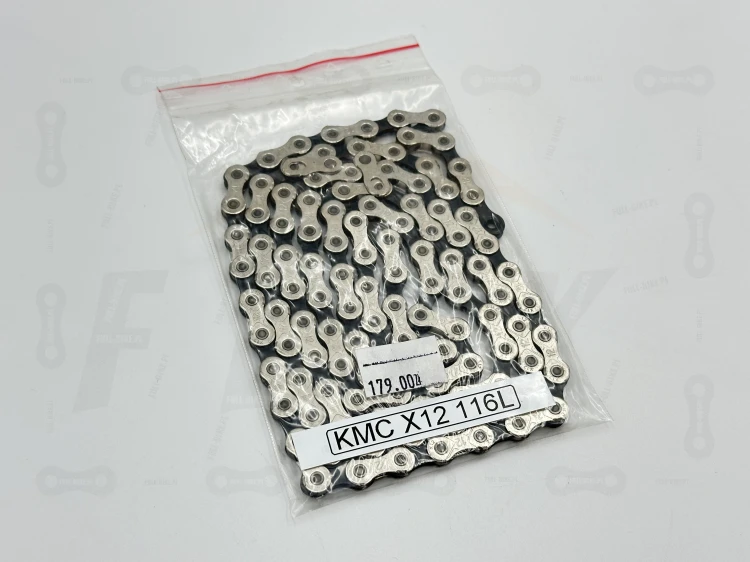 Łańcuch KMC X12 (Różne Warianty) główne zdjęcie 116L Black/Silver