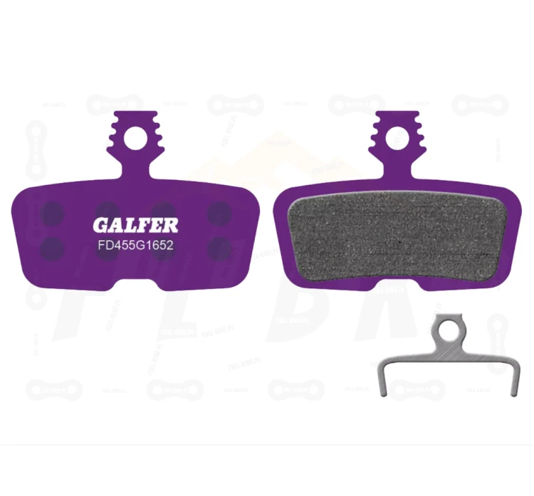 Klocki okładziny hamulcowe Galfer E-Bike Brake Pad Avid Sram Code R, RSC, Guide RE, DB8 purple