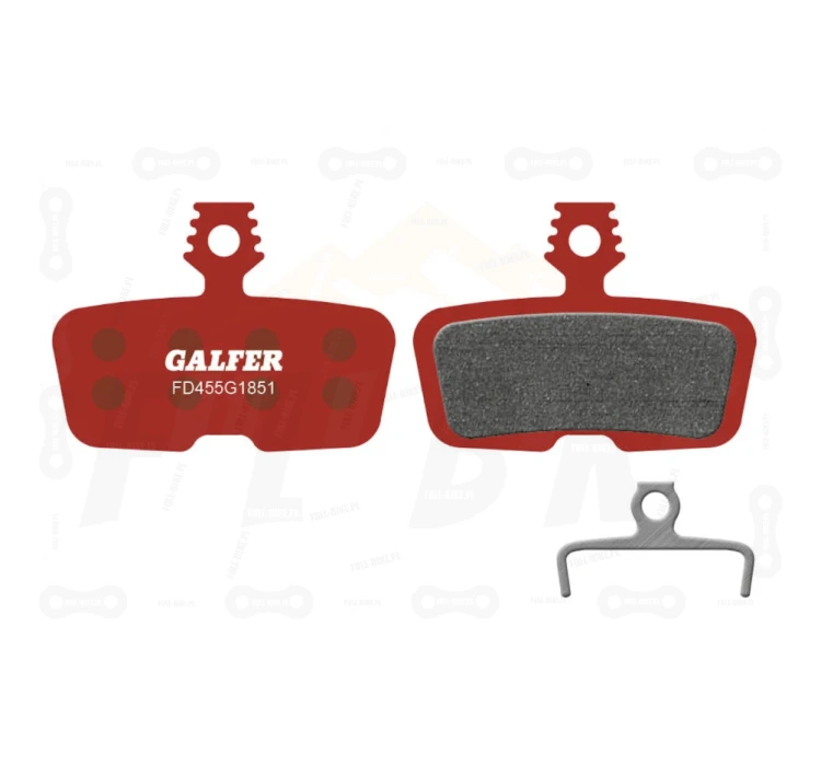 Klocki okładziny hamulcowe Galfer Advanced Brake Pad Avid Sram Code R, RSC, Guide RE, DB8 red