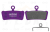 Klocki hamulcowe Galfer AVID XO Trail, 7 Trail, 9 Trail| SRAM Guide R, RS, RSC, Ultimate, G2 Purple