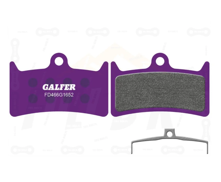 Klocki hamulcowe Galfer HOPE V4 FD466G1652 Purple