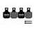 Klocki hamulcowe Galfer MAGURA MT5, MT7 FD487G1053 Black