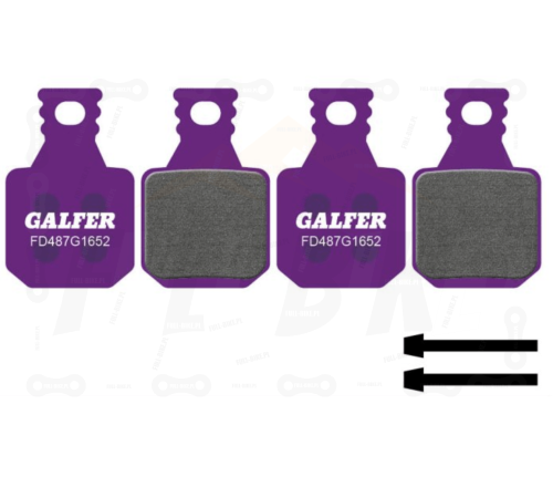 Klocki hamulcowe Galfer MAGURA MT5, MT7 FD487G1652 Purple