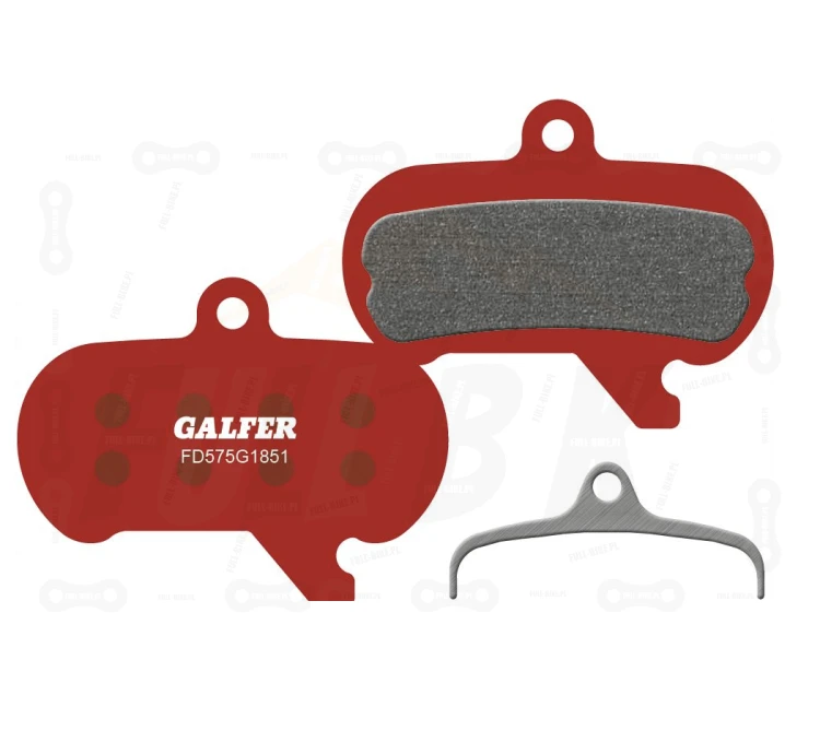 Klocki hamulcowe Sram Maven Galfer Galfer FD575G1851 Red