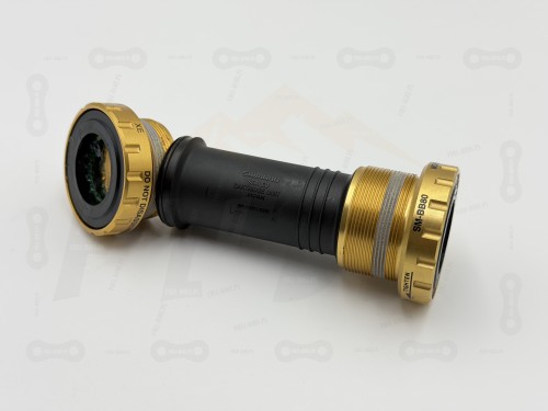 Suport Shimano Saint BSA SM-BB80 HOLLOWTECH II główne zdjęcie produktu, zbliżenie na model suportu