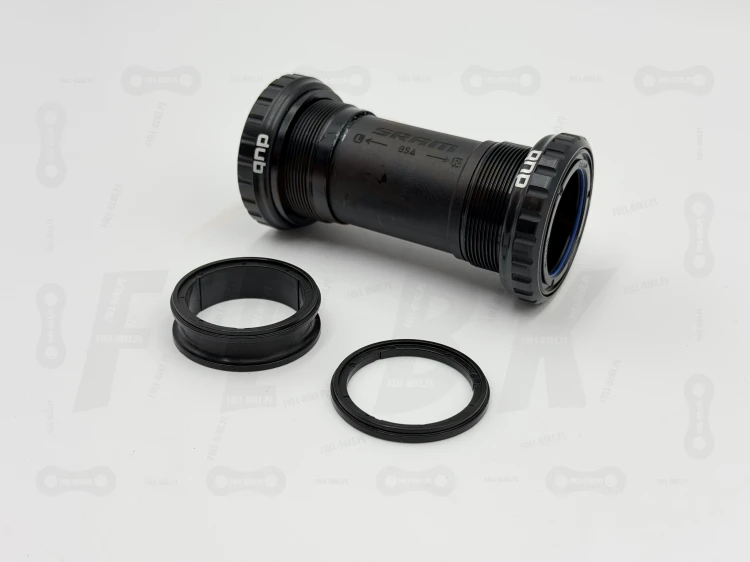 Suport Sram DUB BSA 73mm AI (cannondale) widok na wszystkie elementy zestawu