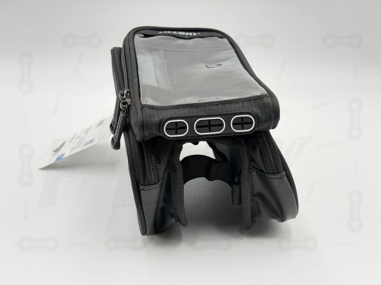 Torebka Na Ramę Smartphone Accent Handle główne zdjęcie torby, widok na wejście dla kabli na przykład do ładowania telefonu lub słuchawek