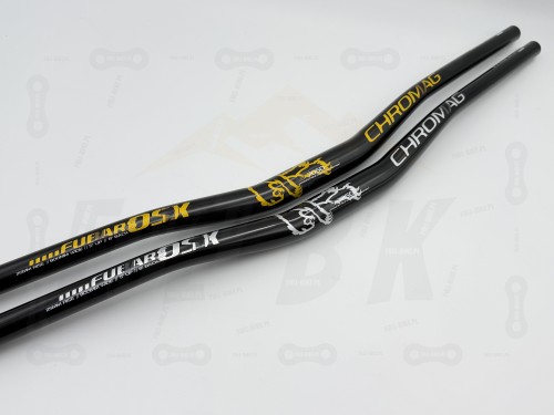 Kierowica Chromag OSX LTD 31.8 pokazane dwa modele kierownic w różnych kolorach